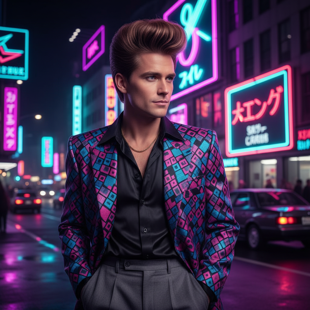 Retro Reboot: Discover Iconic 80s Men's Hairstyles with HairFindr