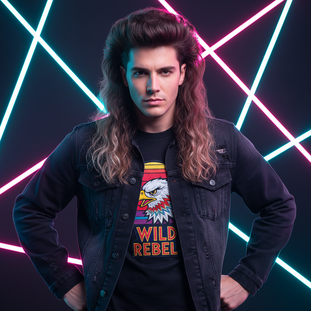 Step Back in Time: 15 Iconic 80s Men's Hairstyles You Can Rock in 2025 with HairFindr