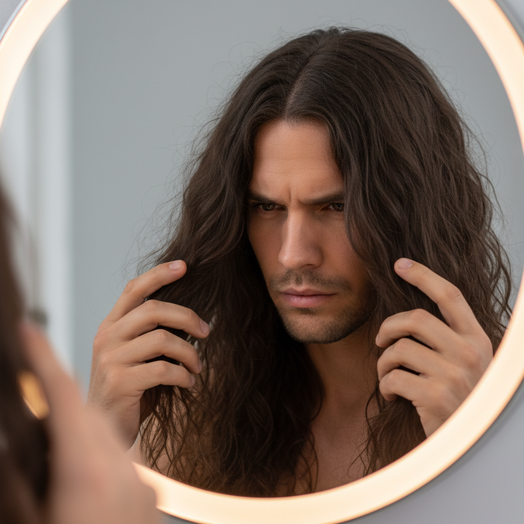 Unlock Your Long Hair Potential: A Man's Guide to Growing it Out with HairFindr